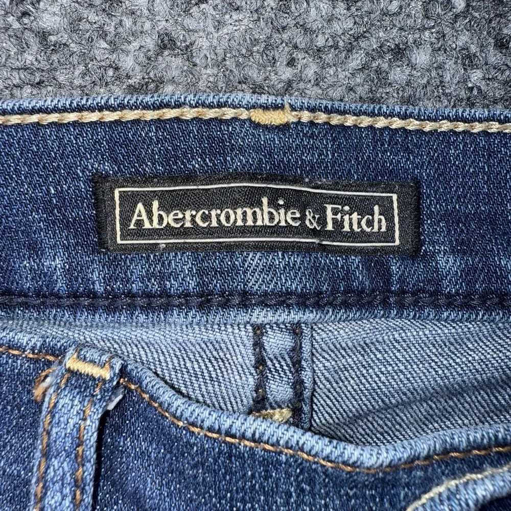 Abercrombie&Fitch LOT OF 2  Size 25 Womens Denim Shorts Dark Wash & Light Wash
